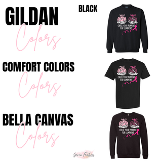 Check Your Pumpkins For Lumpkins Top Gildan, Comfort Colors, and Bella Canvas black color options