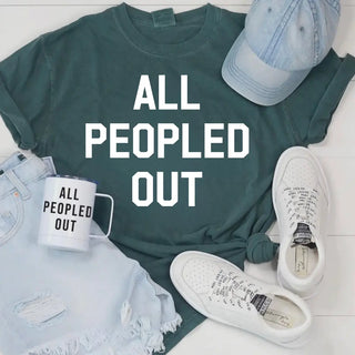 All Peopled Out Graphic T-Shirt