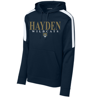 Hayden Wildcats Classic Stack Spirit Shirt Topeka - navy Sport-Wick Fleece United Pullover Hoodie
