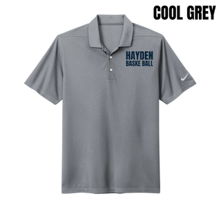 Hayden Wildcats Cross Basketball Dri-FIT Micro Pique Polo - Additional Product View