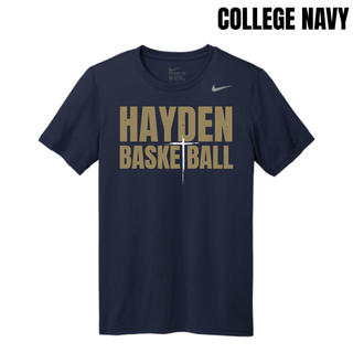 Hayden Wildcats Cross Basketball Men's rLegend Tee - Additional Product View