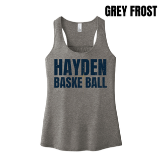 Hayden Wildcats Cross Basketball Women's Racerback Tank - Additional Product View