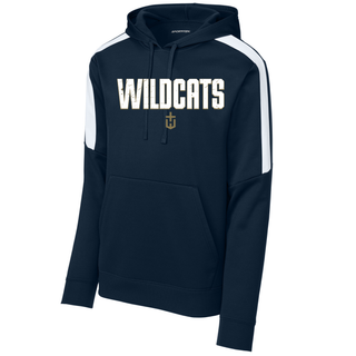 Hayden Wildcats Fan Staple Fan Favorite Hoodie Topeka Kansas - Navy
