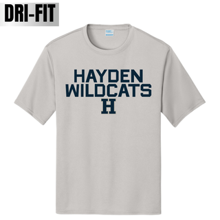 hayden-wildcats-two-line-logo-dri-fit-performance-top-silver
