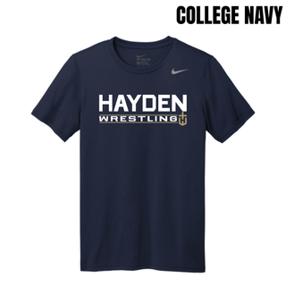 Men's rLegend tee with the Hayden Wildcats logo and wrestling lettering.