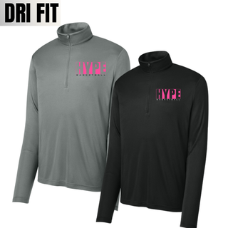 Hype Basketball Boxed PosiCharge Quarter-Zip in Grey Concrete