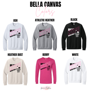 Hype Basketball Net Top Bella Canvas Colors