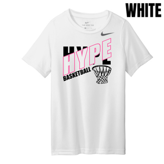 Hype Basketball Net Youth rLegend Tee in White