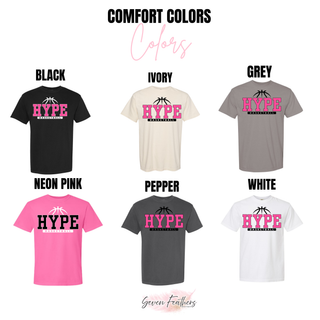 Hype Basketball Varsity Top Comfort Colors color options