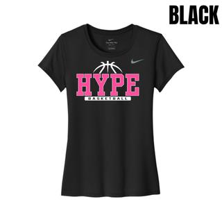 Hype Basketball Varsity Women's rLegend Tee in Black
