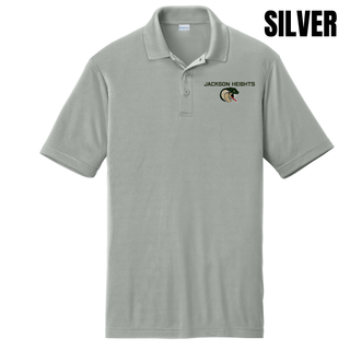 Jackson Heights Cobras Cobra Head Polo in silver