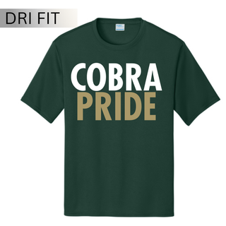Jackson Heights Cobras Cobra Pride Dri-Fit Performance Top in dark green