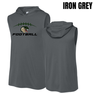 Jackson Heights Cobras End Zone Competitor Sleeveless Hoodie product image 4