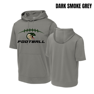 Jackson Heights Cobras End Zone Fleece Short Sleeve Hooded Pullover product image 1