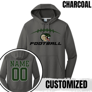 Jackson Heights Cobras End Zone Performance Fleece Hoodie product image 4
