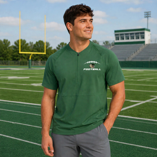 Jackson Heights Cobras End Zone Repeat Half-Zip Short Sleeve Jacket product image 1