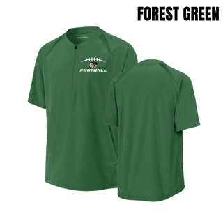 Jackson Heights Cobras End Zone Repeat Half-Zip Short Sleeve Jacket product image 3