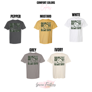 Jackson Heights Cobras Football Game Day Top Comfort Colors options