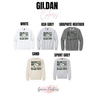 Jackson Heights Cobras Football Game Day Top Gildan color options