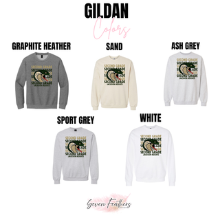Jackson Heights Cobras Second Grade Stacked Top - Gildan colors