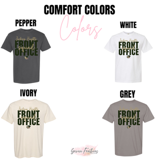 Jackson Heights Front Office Squad Top Comfort Colors color options