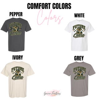Comfort Colors color options for Jackson Heights Future Cobra top
