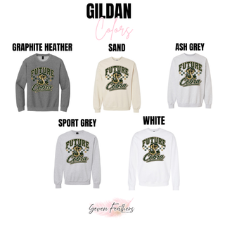 Gildan color options for Jackson Heights Future Cobra top