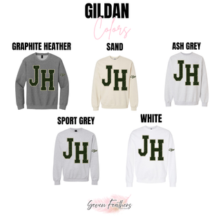 Gildan color options for Jackson Heights JH Varsity top