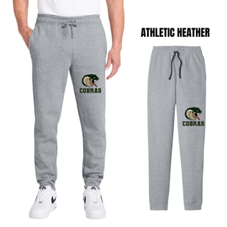 Jackson Heights Jr. Cobras Coiled Mascot core fleece joggers in Athletic Heather Grey