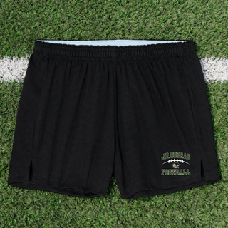 Black Jackson Heights Jr. Cobras Victory Arch jersey-knit squad shorts