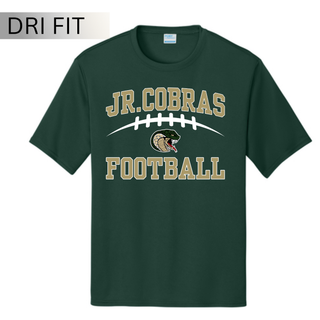 Dark Green Jackson Heights Jr. Cobras Victory Arch short sleeve performance top