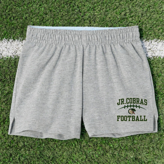 Heather Grey Jackson Heights Jr. Cobras Victory Arch jersey-knit squad shorts