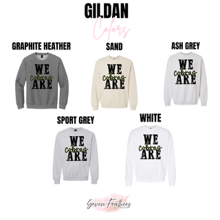 Gildan color options for Jackson Heights We Are Cobras top