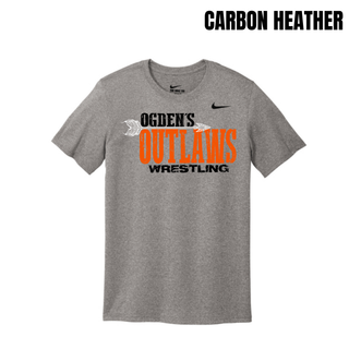 Ogden's Outlaws Wrestling Arrow Men's rLegend Tee in Carbon Heather