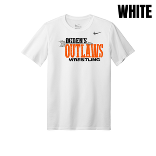 Ogden's Outlaws Wrestling Arrow Men's rLegend Tee in White