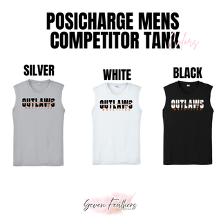 Ogden's Outlaws Wrestling Clinch Men's PosiCharge Competitor Tank - Color Options