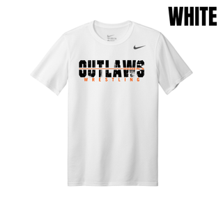 Ogden's Outlaws Wrestling Clinch Men's rLegend Tee - White