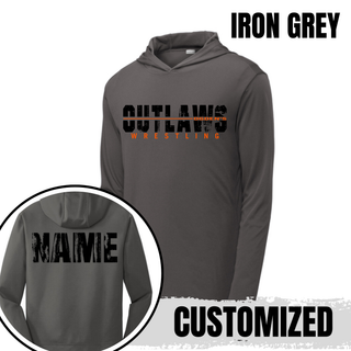 Ogden's Outlaws Wrestling Clinch PosiCharge Competitor Hoodie - Black