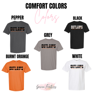 Ogden's Outlaws Wrestling Clinch Top - Comfort Colors