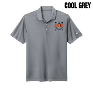 Ogden's Outlaws Wrestling Dreamcatcher Dri-FIT Micro Pique 2.0 Polo in Cool Grey