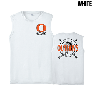 Ogden's Outlaws Wrestling Dreamcatcher Front & Back Men's PosiCharge Competitor Tank in White