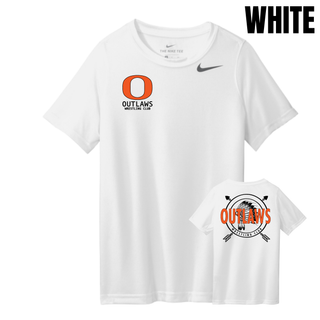 Ogden's Outlaws Wrestling Dreamcatcher Front & Back Youth rLegend Tee in White