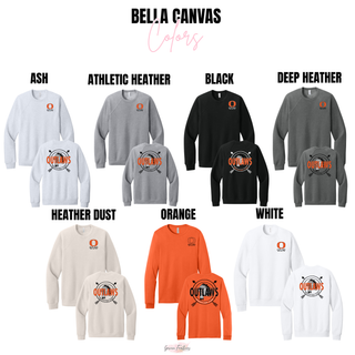 Ogden's Outlaws Wrestling Dreamcatcher jersey and fleece front and back graphic top color options