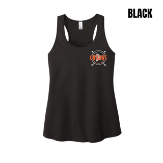 Ogden's Outlaws Wrestling Dreamcatcher Women's Racerback Tank in black