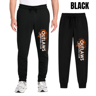 Ogden's Outlaws Wrestling Original Core Fleece Joggers - Black Men's