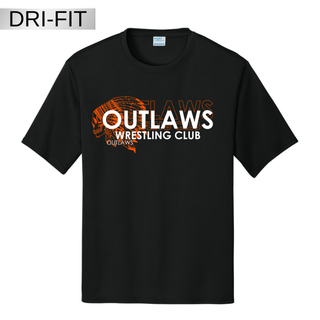 Ogden's Outlaws Wrestling Original Dri-Fit Performance Tee - Black