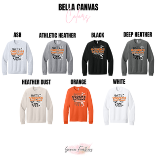 Ogden's Outlaws Wrestling Rustler Top Bella Canvas color options