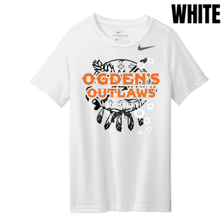 Ogden's Outlaws Wrestling Rustler Youth rLegend Tee - White