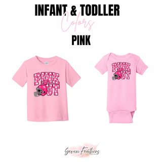 Pink Out Top Infant and Toddler color option: Pink