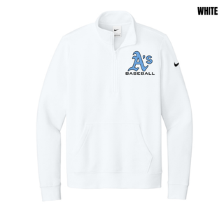 Prime Athletics Baseball A's Logo Women’s Fleece Half-Zip